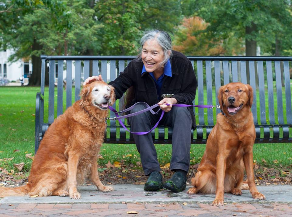 Jane Miller and Pups