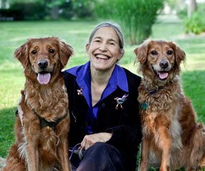 Jane Miller and pups